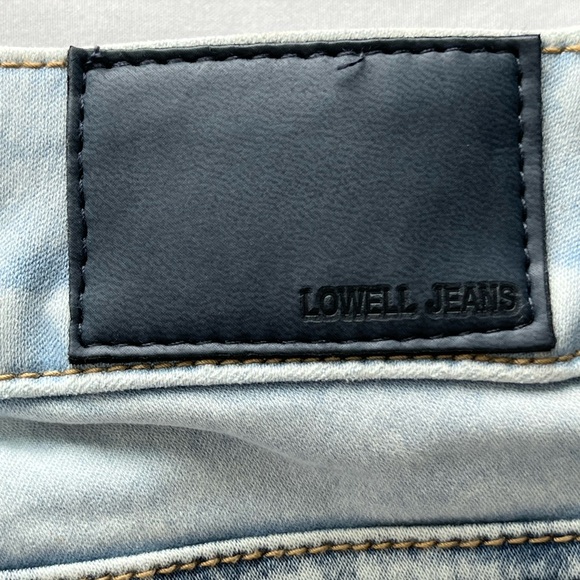 Lowell Paris Colombian Shorts Butt Lifter Size 12 Jeans - Picture 3 of 9